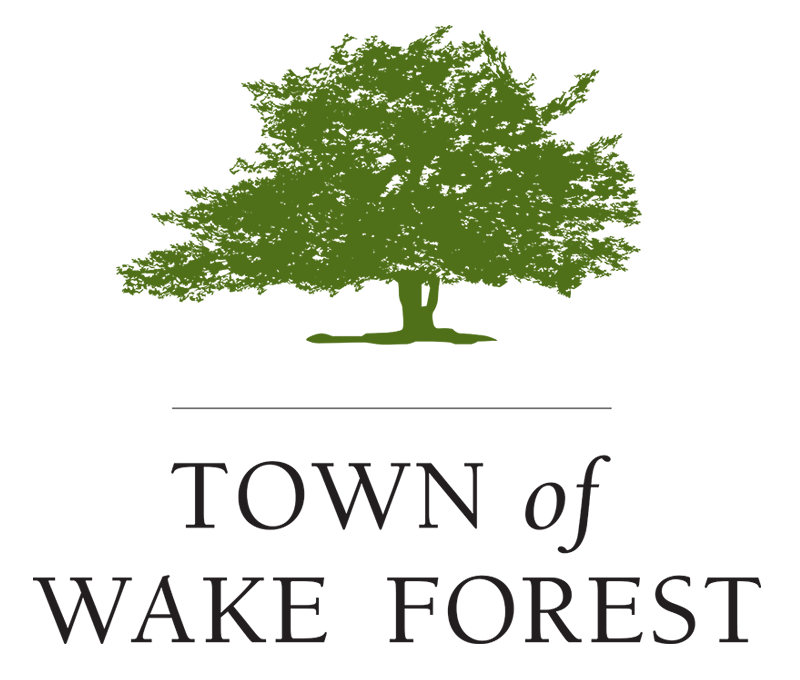 logo for the town of wake forest NC
