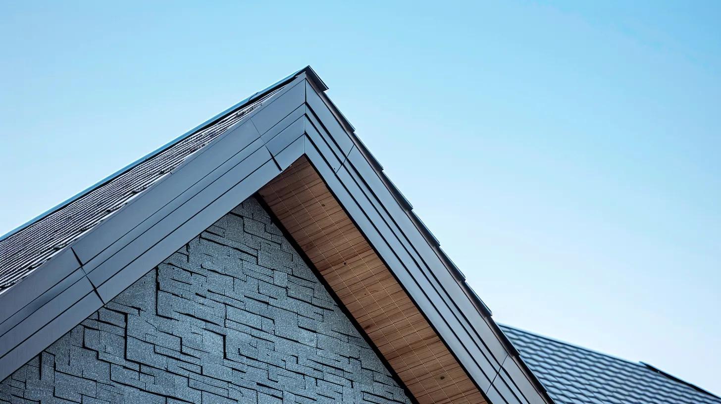 a close-up of a sleek, newly installed roof showcasing modern materials and a robust design, set against a clear blue sky, symbolizing enhanced home safety and longevity. a close-up of a sleek, newly installed roof showcasing modern materials and a robust design, set against a clear blue sky, symbolizing enhanced home safety and longevity.