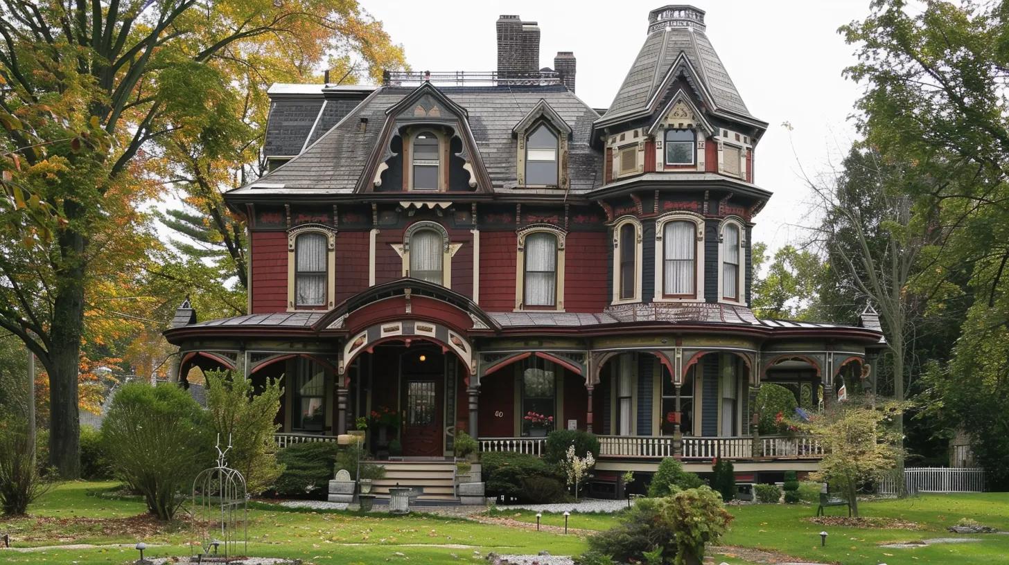 victorian home with nice roof